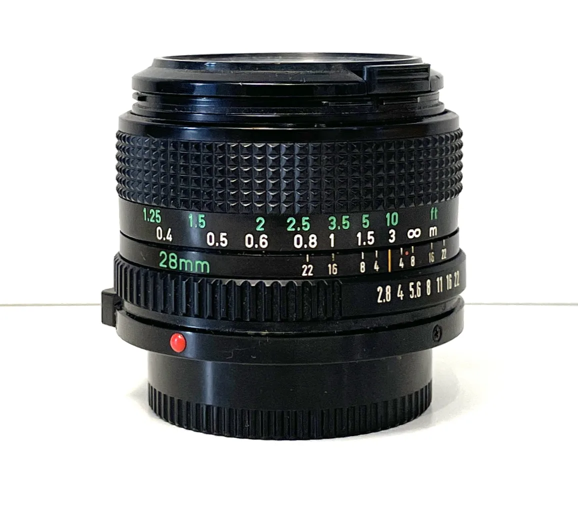 Canon FD 28 F2.8: L'obiettivo ideale per i fotografi di Saronno