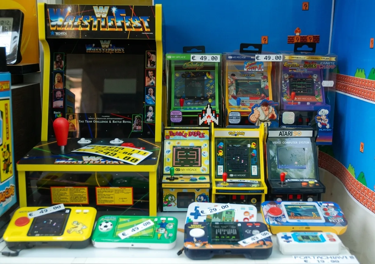 Console MyArcade portatile con giochi retro